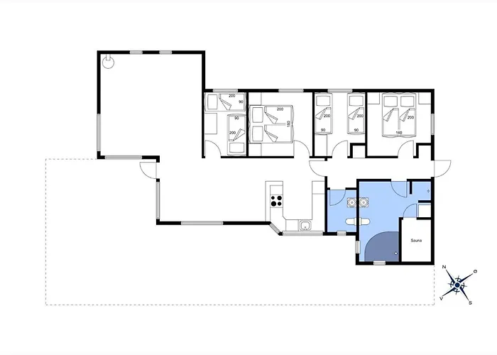 Bv305-blavand-tvaervaenget-5 Holiday home